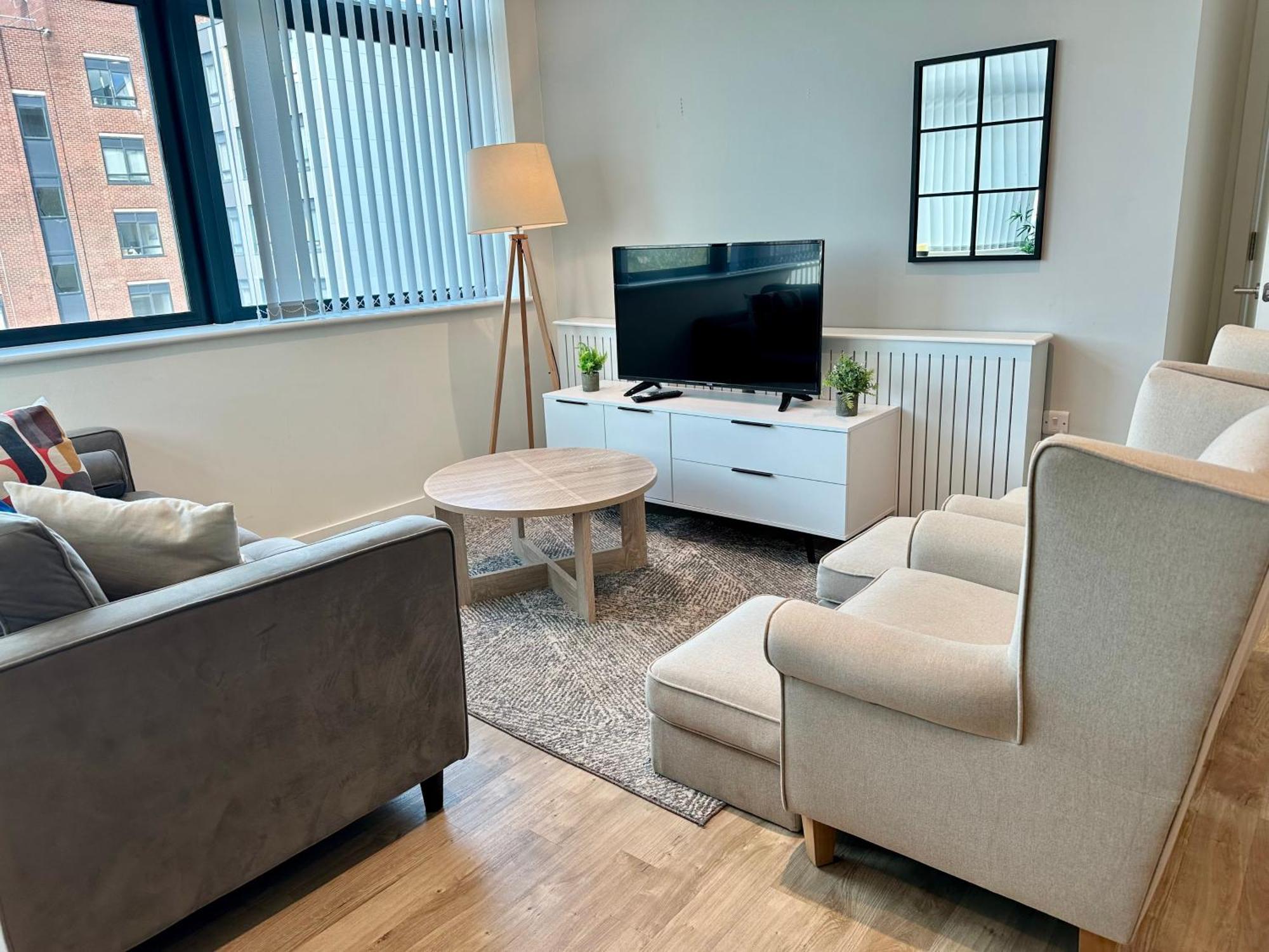 Lovely 1 Bed Apartment - Old Trafford Manchester Buitenkant foto